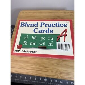 ABEKA Blend A Practice Cards ~ K-2 ~ Complete Set 94 Cards